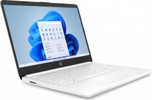 Laptop HP Laptop HP 14-DQ0712 Intel Dual-Core N4120 4GB SSD 64GB eMMC 14"HD Dotykowa Windows 11 SNOWFLAKE WHITE 1