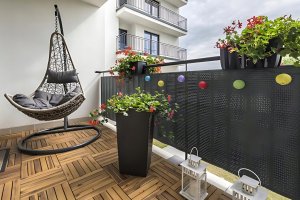 Linarem SiatkiSieci OSŁONA NA BALKON TARAS 95% LINAREM SIATKISIECI MATA BALKONOWA W ROLCE 1m x 5m 4