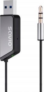 Transmiter FM Savio SAVIO TR-16 Adapter z Bluetooth i funkcją głośnomówiącą 5