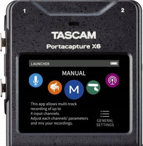 Tascam Tascam Portacapture X6 - Rejestrator i interfejs audio USB z 6 kanałami nagrywania 4
