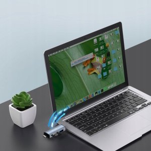 Czytnik Tech-Protect Czytnik kart Tech-Protect Ultraboost Card Reader SD/microSD Grey 3