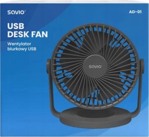 Wentylator USB Savio SAVIO AD-01 Wentylator biurkowy USB 4