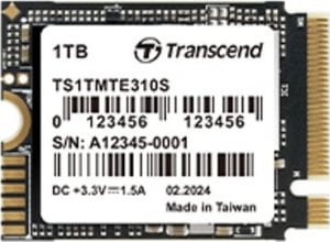 Dysk SSD Transcend MTE310S 1TB M.2 2230 PCI-E x4 Gen4 NVMe (TS1TMTE310S) 1