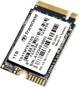 Dysk SSD Transcend MTE310S 1TB M.2 2230 PCI-E x4 Gen4 NVMe (TS1TMTE310S) 1