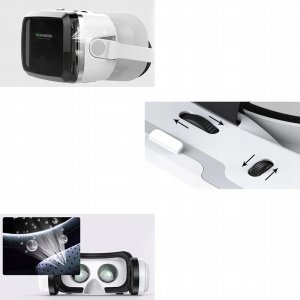 Gogle VR Shinecon Okulary VR 3D do wirtualnej rzeczywistości gogle - Shinecon G04BS 14