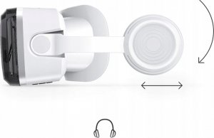 Gogle VR Shinecon Okulary VR 3D do wirtualnej rzeczywistości gogle - Shinecon G04BS 2