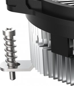 Chłodzenie CPU Akasa Akasa AK-CC6608BP01 Low Profile CPU-Khler - Sockel LGA 1700, 63,2 mm Hhe 5