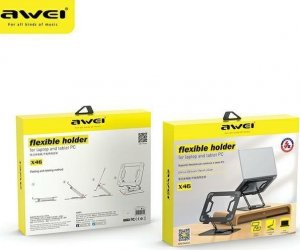 Awei Uchwyt Biurkowy X46 rotacyjny Czarny 11