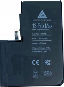 BATERIA DO IPHONE 13 PRO MAX CRACKED BMS 1