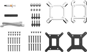 Chłodzenie wodne EK Water Blocks EK-Nucleus AIO CR360 Lux D-RGB Białe 14
