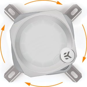 Chłodzenie wodne EK Water Blocks EK-Nucleus AIO CR360 Lux D-RGB Białe 2