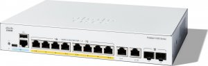Switch Cisco Cisco C1200-8FP-2G łącza sieciowe Zarządzany L2/L3 Gigabit Ethernet (10/100/1000) Biały 5