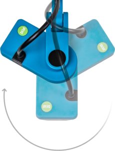 Kamera internetowa Ipevo Ipevo DOK VZ-X USB/HDMI/WLAN 8MP Mikro Licht Akku blau 2