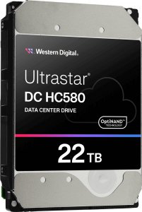 Dysk serwerowy WD Ultrastar DC HC580 22TB 3.5'' SATA III (6 Gb/s)  (0F62785) 3