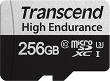 Karta Transcend 350V MicroSDXC 256 GB Class 10 UHS-I/U3  (TS256GUSD350V) 1