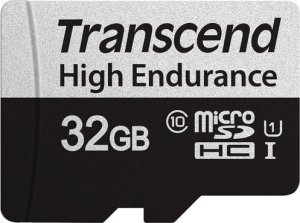 Karta Transcend 350V MicroSDHC 32 GB Class 10 UHS-I/U1  (TS32GUSD350V) 1