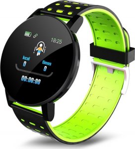 Smartwatch ZeeTech 119+ Czarno-zielony 1