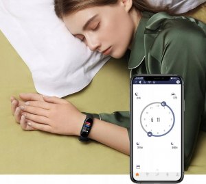 Smartband ZeeTech SMARTWATCH ZEGAREK M6 OPASKA SPORTOWA MĘSKA DAMSKA KROKI PULS POWIADOMIENIA 13
