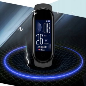 Smartband ZeeTech SMARTWATCH ZEGAREK M6 OPASKA SPORTOWA MĘSKA DAMSKA KROKI PULS POWIADOMIENIA 2