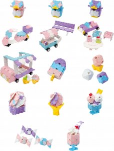 Klocki edukacyjne Ice Cream Wagon 4