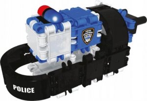 Klocki konstrukcyjne 8w1 Wiaderko Policja 9