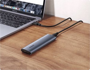 Ugreen Obudowa dysku M.2 CM400, B-key, NGFF, SATA (szara) 11