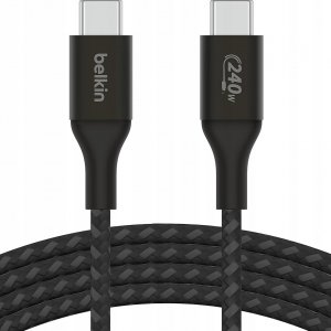 Kabel USB Belkin USB-C - USB-C 2 m Czarny (CAB015bt2MBK) 3