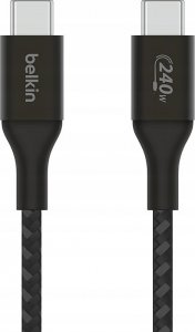 Kabel USB Belkin USB-C - USB-C 2 m Czarny (CAB015bt2MBK) 5