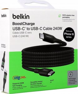 Kabel USB Belkin USB-C - USB-C 2 m Czarny (CAB015bt2MBK) 9