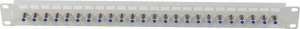 Lanberg Patch panel 24 porty 19 cali gniazdo Typ F beczka szary 2
