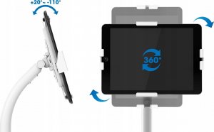 Stojak Techly Stojak podłogowy do iPad i tablet 9,7-10,1 cali z ramkš i blokadš 6