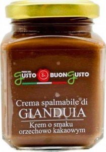 Gusto & Buon Gusto Krem Gianduia (orzechy laskowe i kakao) 200g 1