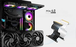 EZDIY-FAB Kabel Taśma Riser EZDIY-FAB PCIe 4.0 X16 20cm 3