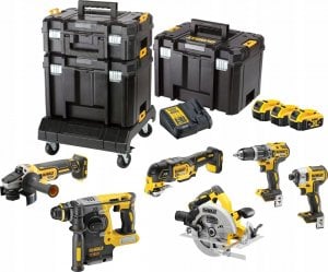 Zestaw narzędzi Dewalt 18v xr 6 pc kit 1