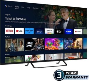 Telewizor eSTAR Android TV 43"/101cm 2K FHD LEDTV43A1T2 Black 1
