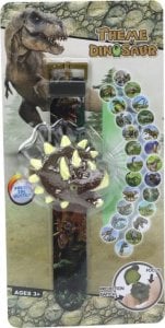 Zegarek projektor 3D Dinozaur Triceratops 4