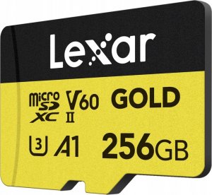 Karta Lexar Gold MicroSDXC 256 GB Class 10 UHS-II/U3 A1 V60 (LMSGOLD256G-BNNNG) 2