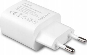 Ładowarka Lindy Lindy 73413 ładowarka do urządzeń przenośnych Uniwersalne Biały Prąd przemienny Szybkie ładowanie Wewnętrzna 2