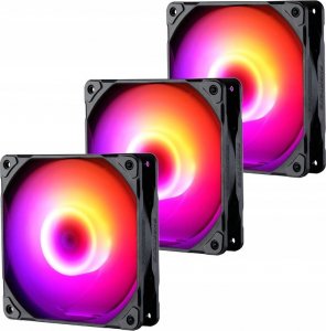 Wentylator Phanteks M25-120 D-RGB 3-pack (PH-F120M25_DRGB_PWM_BK01_3P) 1