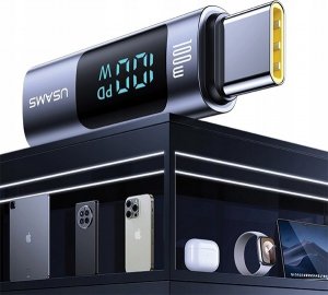 Adapter USB Usams SJ682TC01 USB-C - USB-C Szary 6