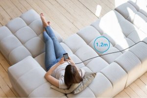 Kabel USB Veger VEGER kabel Typ C do Typ C PD 60W 3A CC01 1,2m czarny 3