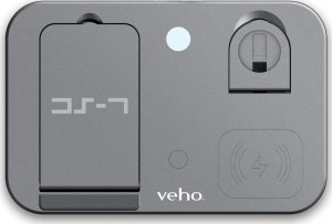 Ładowarka Veho Veho DS-7 Qi Telefon komórkowy/Smartfon, Smartwatch, Tablet USB Type-C 1