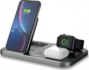 Ładowarka Veho Veho DS-7 Qi Telefon komórkowy/Smartfon, Smartwatch, Tablet USB Type-C 2