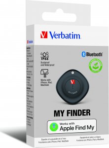 Verbatim Verbatim My Finder BT-Tracker komp. m. Apple schwarz 1