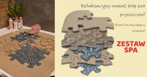 Woopie Woopie Mata Sensoryczna Ortopedyczna Do Domowego Spa 12 El. 5