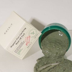 Axis-y AXIS-Y Mugwort Pore Clarifying Wash Off Pack oczyszczająca maska do twarzy z bylicą 100ml 3