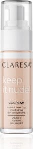 Claresa CLARESA_Keep In Nude CC Cream krem wyrównujący koloryt cery 102 Warm Medium 33g 1