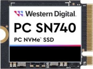 Dysk SSD WD SN740 256GB M.2 2230 PCI-E x4 Gen4 NVMe 1