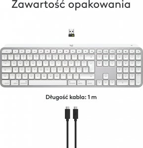 Klawiatura Logitech MX Keys S for Mac (920-011638) 10