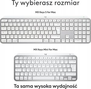 Klawiatura Logitech MX Keys S for Mac (920-011638) 11